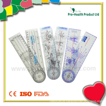 Plastic Medical Goniometer Ruler